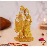 Resin Lord Radha Krishna statue, Indian idol for home living room decoration or gift for family and friends