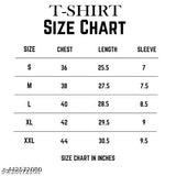 Men's solid round neck pure cotton t-shirt, printed in a classic regular fit with short sleeves, perfect for casual wear. Designed in India