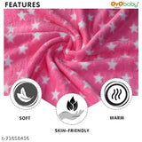 Ultra-soft, 100% microfiber, quick-dry baby blanket (0-9 months), 3D printed design