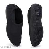Synthetic leather ballet flats with colorblock design, slip-on style in Indian sizes 4-8