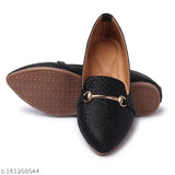 Synthetic slip-on ballerinas for women's partywear (IND-3, IND-4, IND-5, etc.), Indian origin