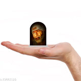 Indian Saibaba idol, acrylic spiritual gift item. Ideal for car dashboard or home decor