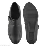 Synthetic leather, solid net Suproyale Women's formal bellies - Indian sizes: IND-3 to IND-8