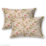 Microfiber floral king-size bedsheet with 2 pillow covers, 108 x 108 inches by Shubastik, ideal for adult sleep