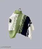 Men's cotton conjex t-shirt, short sleeves, self-design pattern, L size (chest 40in, length 28in), made in India