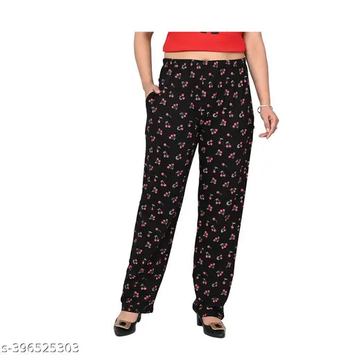 Cotton maxi pyjama set for women's casual wear, 2-piece Indian-made sleepwear with comfortable fit