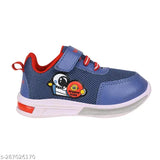 Mesh and PVC Wolfeye sports shoes for kids, ages 6 months to 4 years, featuring Velcro fastening and memory foam insole, textured net pattern