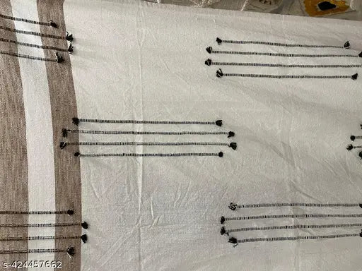 Indian-made, ultra-soft cotton blend dobby throw, perfect for AC blankets or picnics