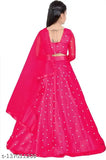 Embroidered net kids baby choli and dupatta set, 3/4 sleeve, 4-5 years size, Indian origin