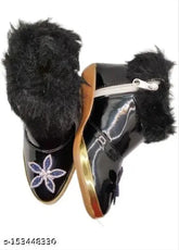 Black canvas shoes for kids, PU sole, various sizes from 0-4 years old, Mumbai fashionable footwear