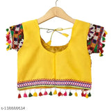 CCRINGYellow embroidered Banjara India Kutchi girls ChaniyaLehanga Choli with Dupatta, 3-4 years size, 20m lehenga length and 1.5m dupatta length, cotton fabric