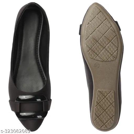 Stylish printed bellies for women - PU slip-on ballerinas, comfortable and durable quality footwear