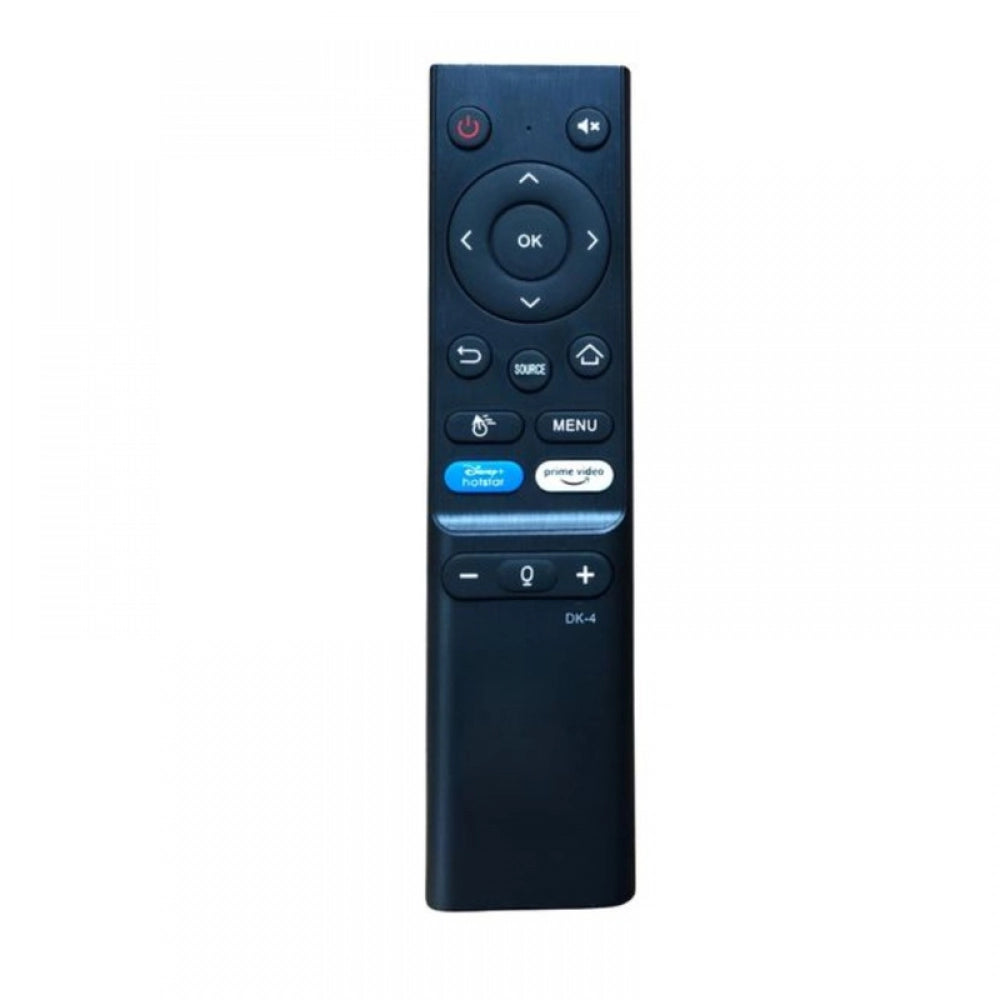 Black infrared remote No. 1184 for Akai Smart TV LCD/LED, compatible with original, long-range, ergonomic design