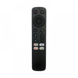 Black infrared remote No. 1230 (with Voice), compatible with OnePlus Smart TV LCD/LED, for Netflix & Prime Video streaming, ergonomic design and long-distance range