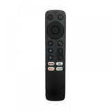 Black infrared remote No. 1230 (with Voice), compatible for OnePlus Smart TV LCD/LED, Netflix & Prime Video, ergonomic design, lightweight grip, maximum range 30 feet