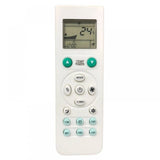 White infrared remote compatible for Lloyd AC Remote No. 102B, zinc carbon battery, long-range control from sofa or bed