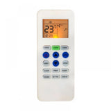 White infrared remote No. 223A (with backlight), compatible for Lloyd AC control, ergonomic design, long-range operation from sofa or bed