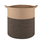 Cotton 12x14 Inch -Storage Basket For Clothes (Dark Brown)