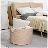 Cotton Kidi 14x12 inch storage basket for clothes - versatile organization solution for bathroom, living room, kitchen