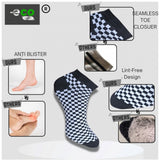 Multicolor unisex casual cotton printed low cut socks - versatile and comfortable for everyday wear