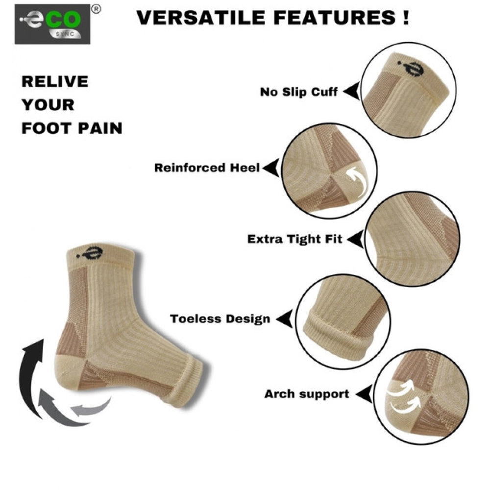 Multicolor unisex casual cotton printed ankle length support socks - breathable low cut design for everyday comfort