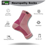 Multicolor unisex casual cotton printed ankle length support socks for everyday comfort