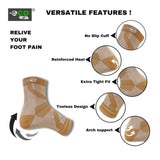 Multicolor unisex casual cotton printed ankle length support socks, peach pattern for everyday comfort