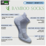 Multicolor unisex casual cotton ankle-length socks: dark grey, olive, sky blue, off white