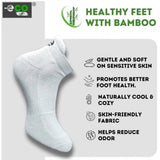Multicolor unisex casual cotton ankle socks with olive, light grey, light grey, off white patterns, ideal for everyday wear