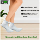 Multicolor unisex cotton printed ankle socks (Olive, Olive, Olive, Light Grey) - casual, comfortable footwear for everyday wear