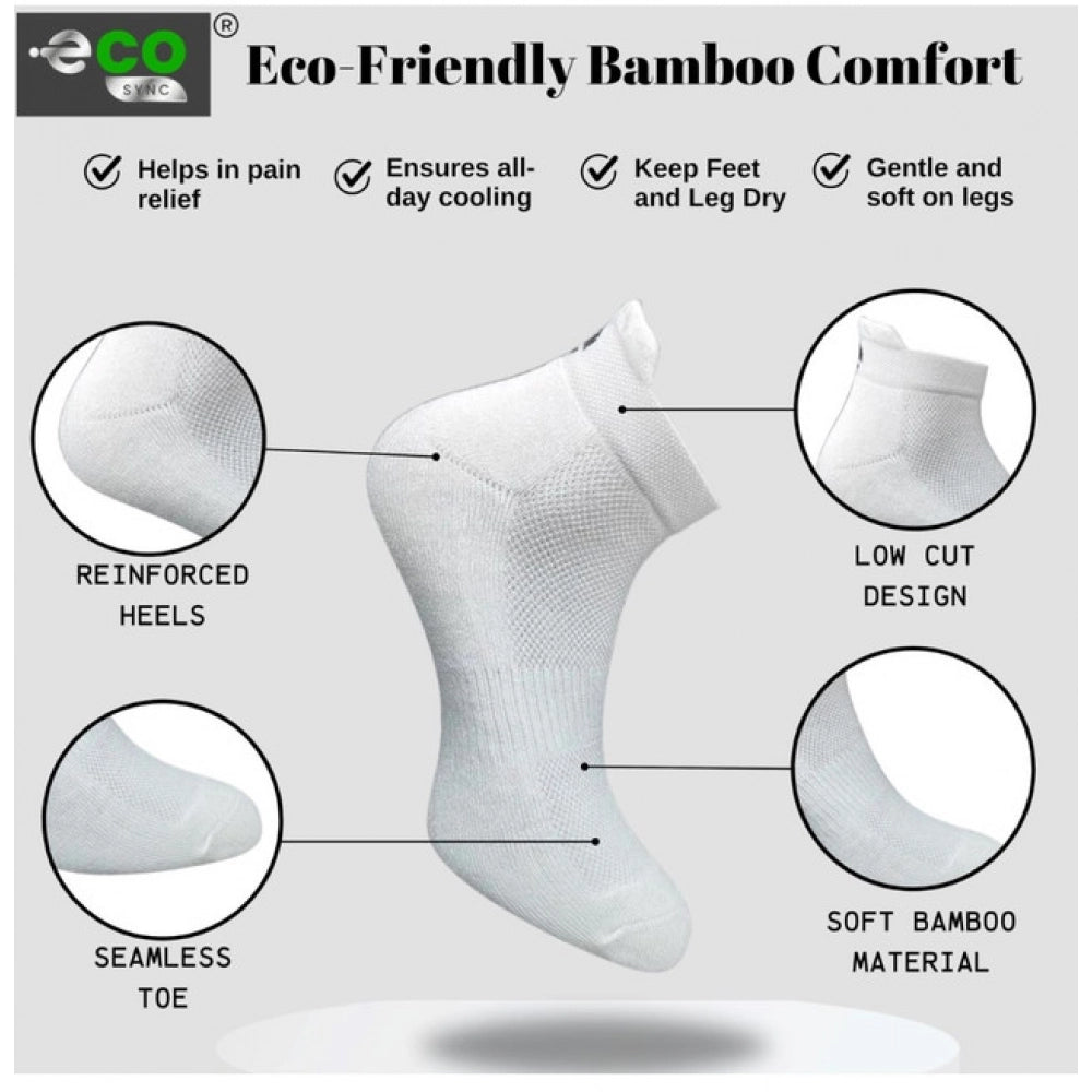 Multicolor unisex casual cotton ankle socks: Light peach, black, off white, patterned length type