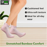 Multicolor unisex casual cotton ankle-length socks: Sky blue, navy blue, off white, light peach