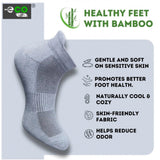 Multicolor unisex casual cotton printed ankle socks, navy blue, dark grey, light grey set