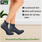 Multicolor unisex casual cotton printed ankle socks (light peach, black, olive) for everyday wear