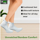 Multicolor unisex casual cotton ankle socks: Off white, dark grey, navy blue, light grey