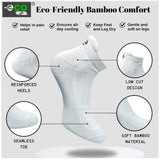 Multicolor unisex casual cotton ankle-length socks with light peach, black, light grey, navy blue prints