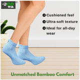 Multicolor unisex casual cotton printed ankle socks: olive, black, dark grey, sky blue