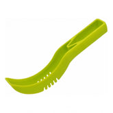 Assorted color, plastic handle watermelon cutter knife - saves time slicing whole watermelons