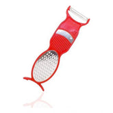 Pack of 4_4-in-1 Multi-Purpose Vegetable Peeler – (Color: Assorted )