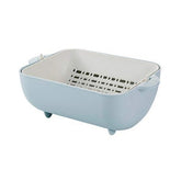 Assorted PP Kitchen Basket: Multi-purpose colander & bowl set for straining, sieving, washing & holding fruits/foods (FDA approved)