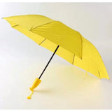 Banana Umbrella – Compact Foldable Umbrella with Banana-Shaped Case (Color: Assorted )
