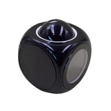 Time Display with Voice Projection And Wake-Up Alarm Clock (Color: Black)