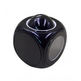 Time Display with Voice Projection And Wake-Up Alarm Clock (Color: Black)