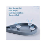 Pack Of 2_Leaf-Shaped Soap Holder – Stylish Bathroom Soap Dish (Color: Assorted )