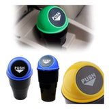 Pack Of 4_Car Dustbin – Portable Vehicle Trash Bin for Interior Organization (Color: Assorted )