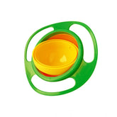 Pack Of 2_Gyro Bowl – Spill-Proof Rotating Fun Bowl for Kids (Color: Assorted )