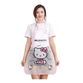 Pack of 2_Printed Waterproof Kitchen Apron with Pockets for kids– (Color: Assorted )