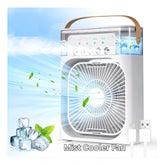 Plastic Air Fan with LED Nightlight
