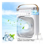 Plastic Air Fan with LED Nightlight
