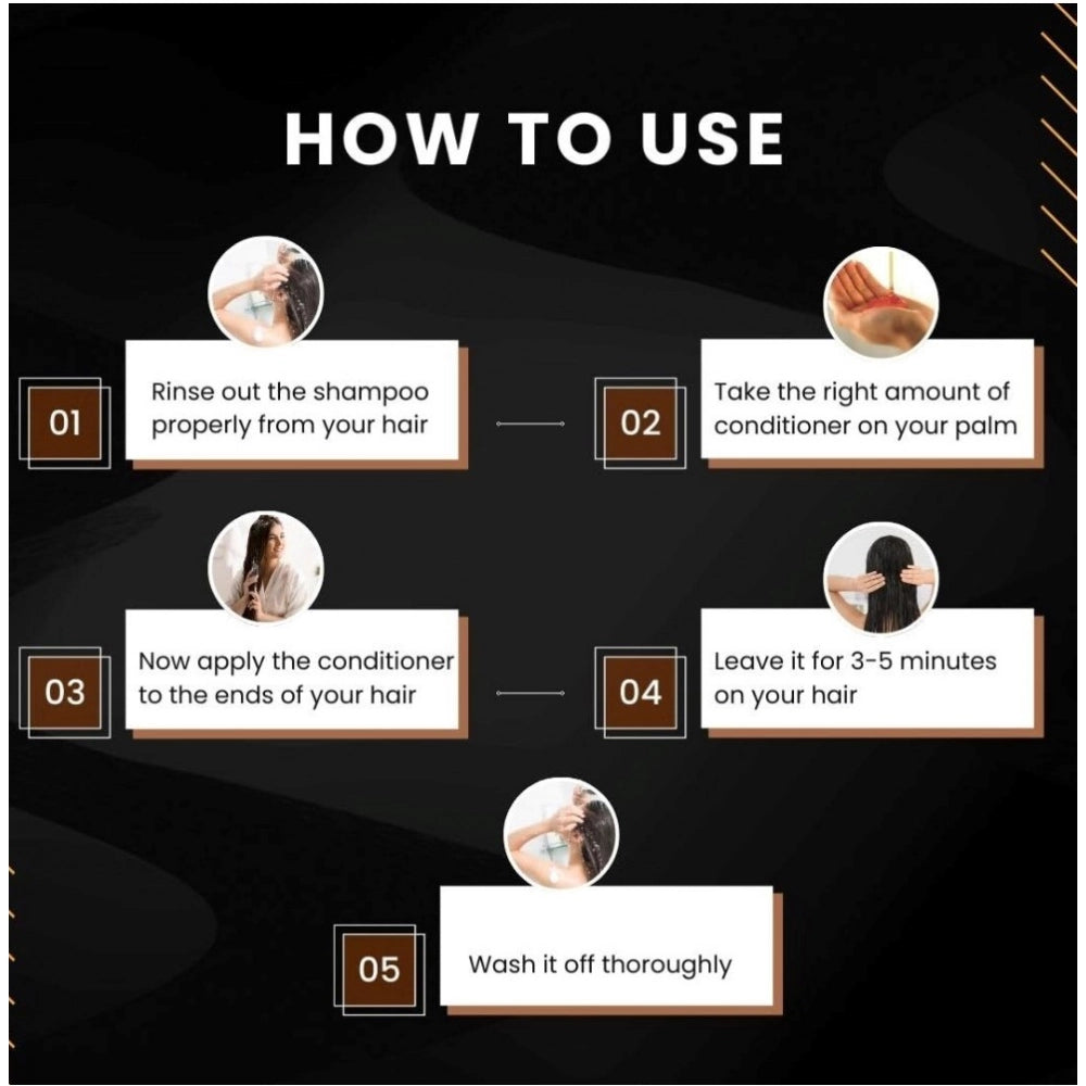 Unisex protein anti-dandruff conditioner (350ml) restores softness, shine, and strength to all hair types